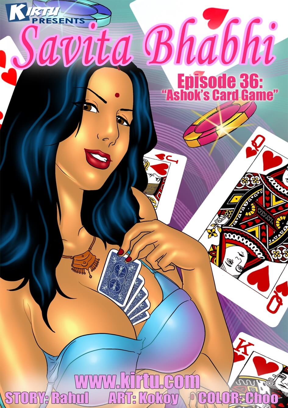 Savita Bhabhi Episode 36 Ashok’s Card Game